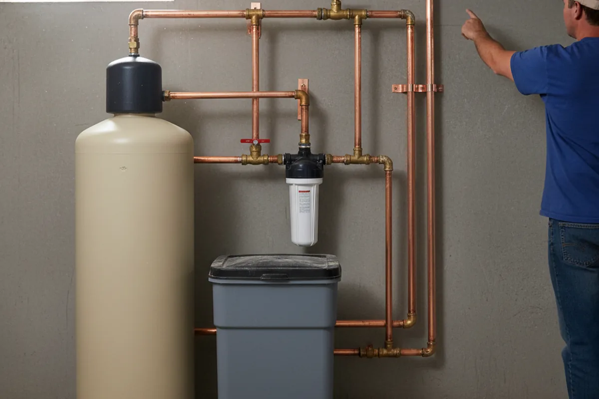 Whole-house water treatment system installed in Sherwood
